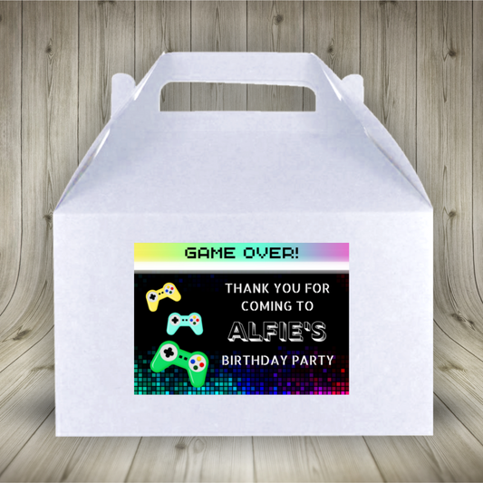 Gaming Theme Party Boxes | Party Boxes | Gaming Theme Party | Gaming Party Decor | Party Bags