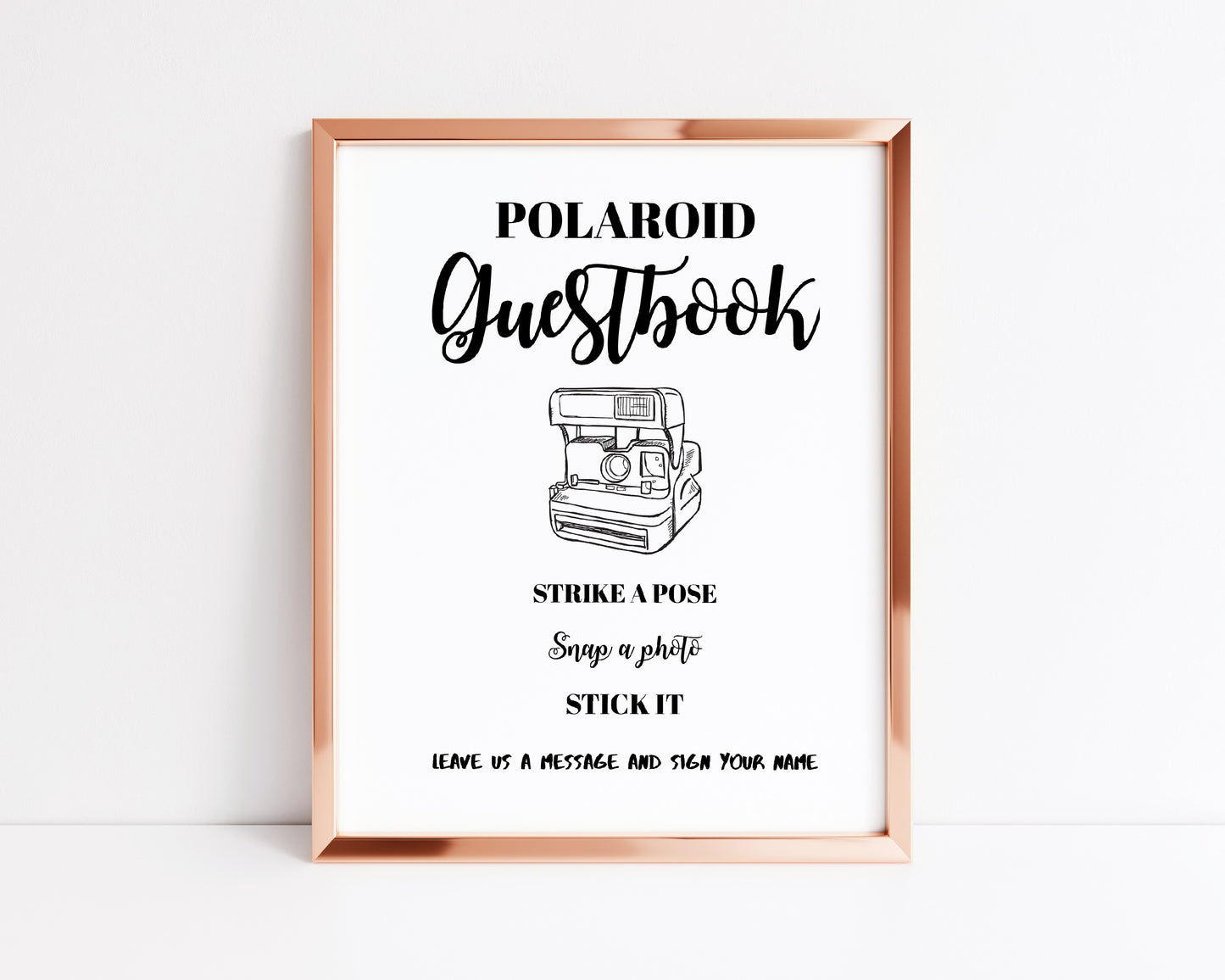 Wedding Print | Polaroid Guestbook Print | Party Print | Event Print
