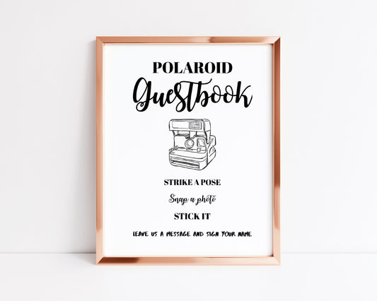 Wedding Print | Polaroid Guestbook Print | Party Print | Event Print