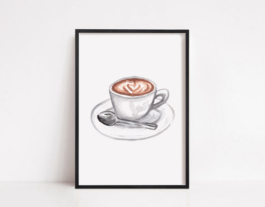 Kitchen Print | Coffee Image | Coffee Clipart | Kitchen Décor