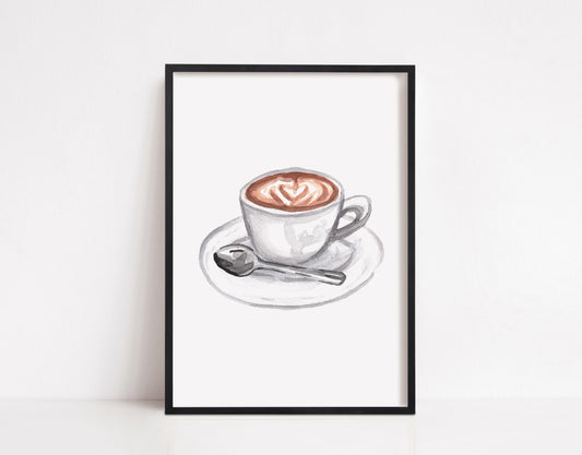 Kitchen Print | Coffee Image | Coffee Clipart | Kitchen Décor
