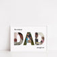 Fathers Day Print | Personalised Dad Photo Letters | Father's Day Gift | The Worlds Best Dad Belongs To Me
