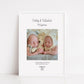 Nursery Print | Newborn Baby | Personalised Print