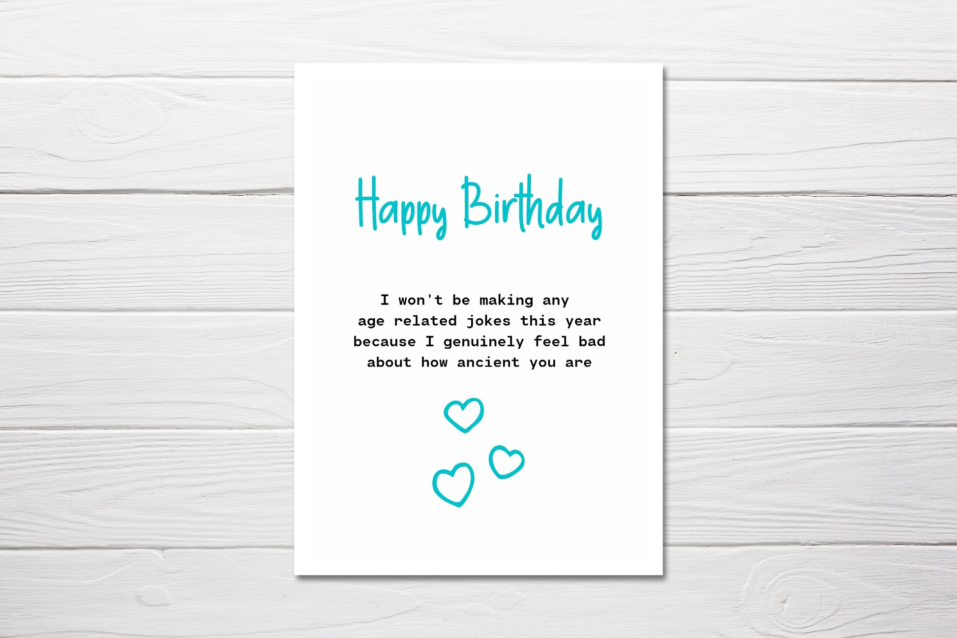 Birthday Card | How Ancient You Are | Funny Card | Joke Card - Dinky Designs