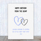 Birthday Card | From The Bump | Mummy To Be | Daddy To Be