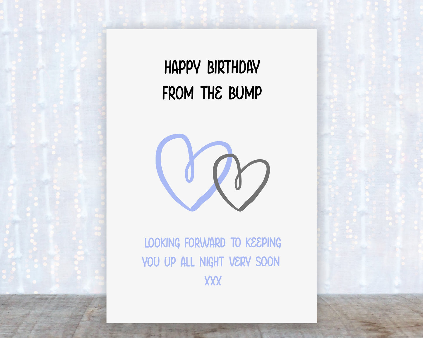 Birthday Card | From The Bump | Mummy To Be | Daddy To Be