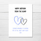 Birthday Card | From The Bump | Mummy To Be | Daddy To Be