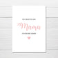 Baby Shower Card | Beautiful Baby Mama On Your Baby Shower Card | New Baby Card | Personalised Baby Shower Card - Dinky Designs
