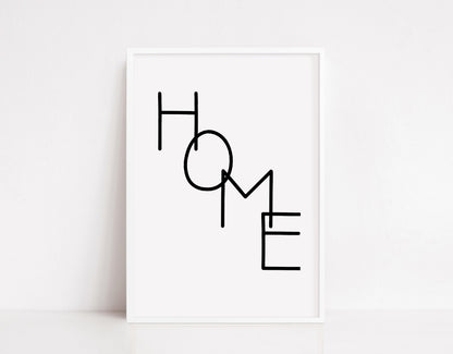 Quote Print | Home Print | Wall Décor | Wall Art - Dinky Designs