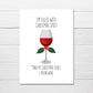 Christmas Card | Filled With Christmas Spirit | Funny Card