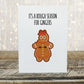 Christmas Card | It's A Rough Season For Gingers | Funny Card | Joke Card
