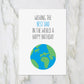 Birthday Card | Best Dad In The World | Dad Birthday Card