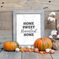 Halloween Print | Home Sweet Haunted Home | Halloween Décor - Dinky Designs
