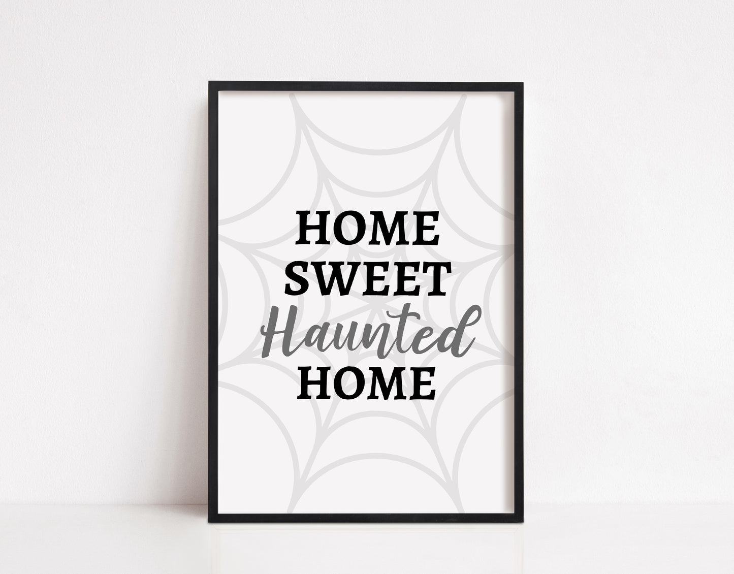 Halloween Print | Home Sweet Haunted Home | Halloween Décor
