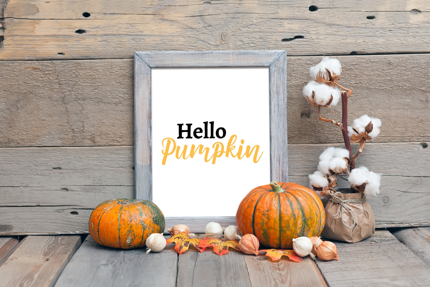 Halloween Print | Hello Pumpkin | Halloween Décor