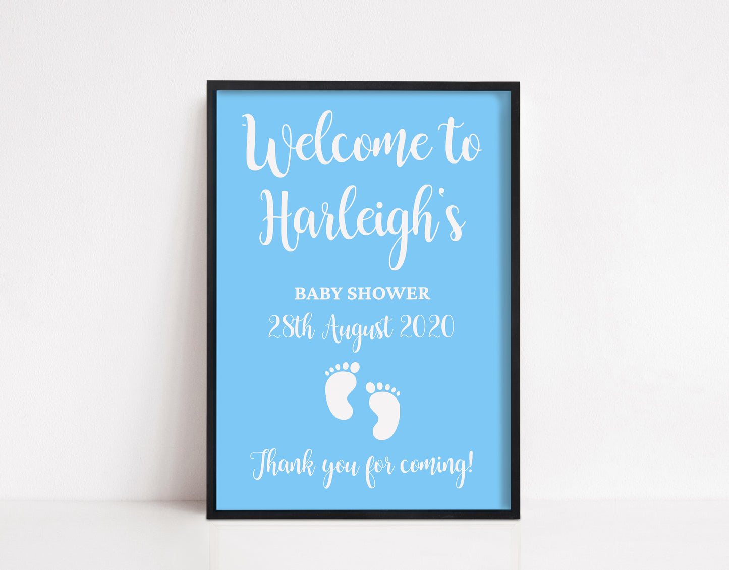 Baby Shower Print | Baby Shower Welcome Print | Baby Shower Décor | Baby Shower