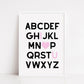 Alphabet Print | I Love You Print | Quote Prints | I Love You Gift