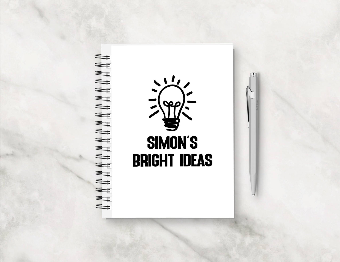 Personalised Notebook | Bright Ideas | Personalised Planner