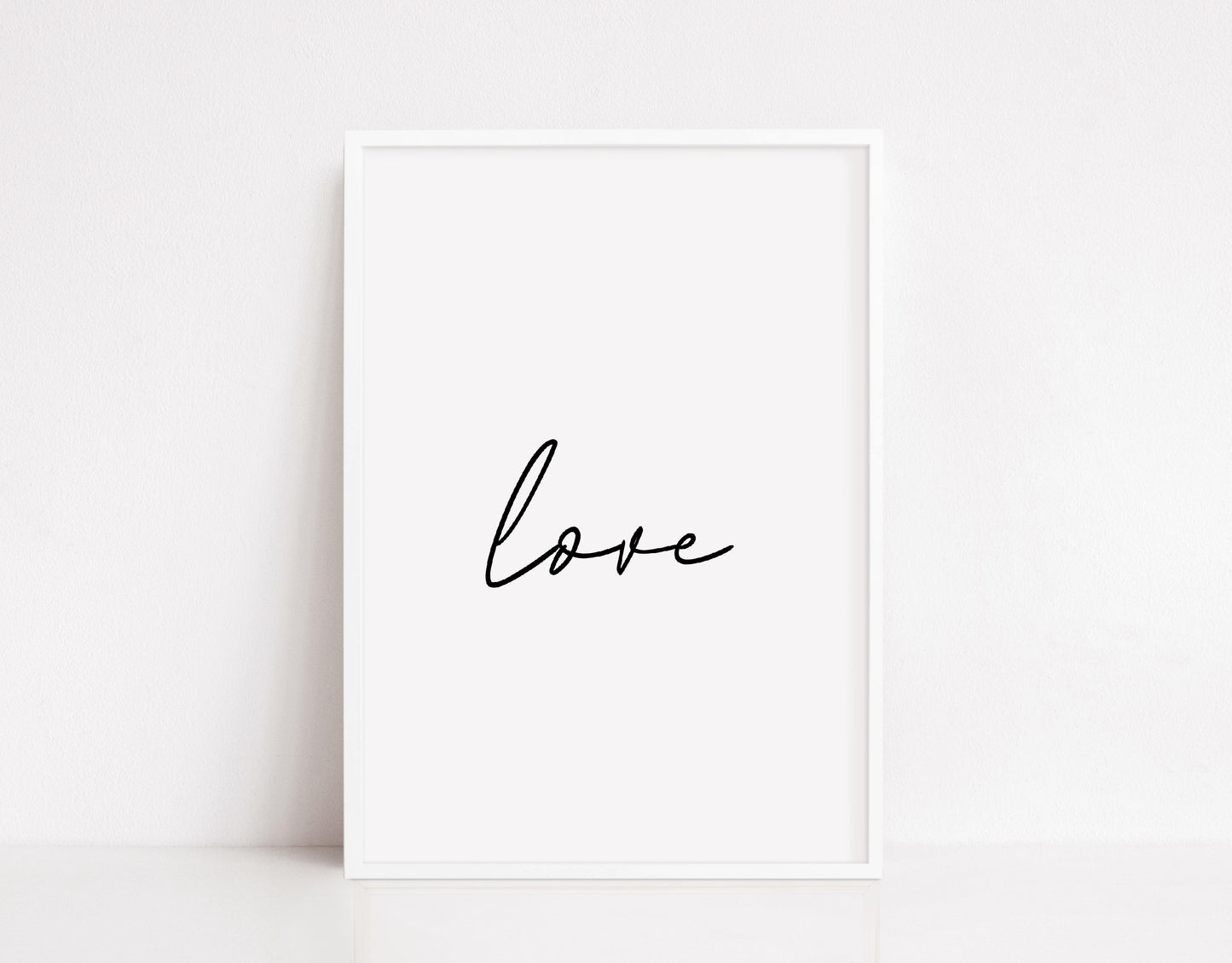 Simple Love Print | Love Quote | Quote Print