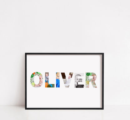 Personalised Name Print | Name Image Print | Personalised Gift