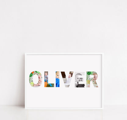 Personalised Name Print | Name Image Print | Personalised Gift