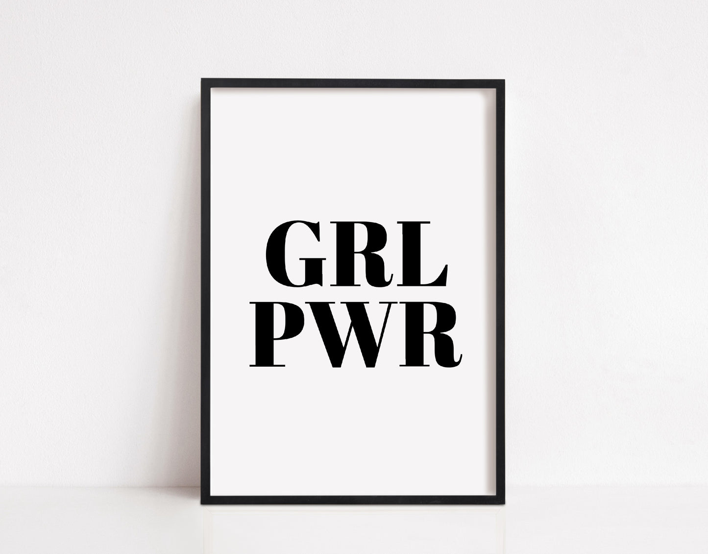 Quote Print | GRL PWR | Girly Print | Girl Power Print