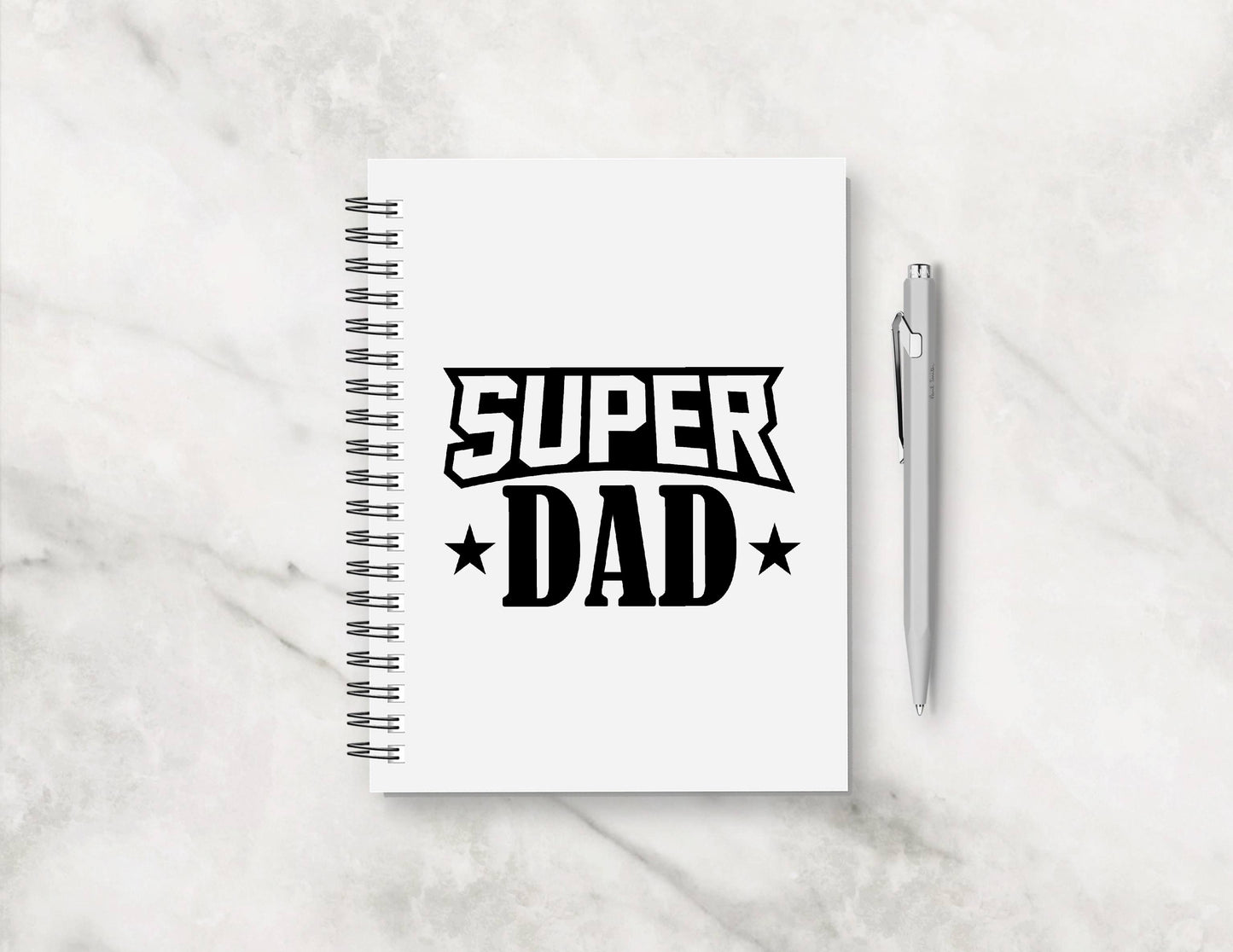 Dad Notebook | Super Dad | Dad Quote Planner