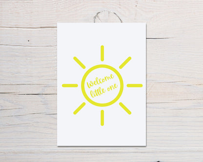 New Baby Card | Hello Little One | Newborn Baby Card