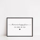 Family Print | This Is Our Happy Place | Personalised Print