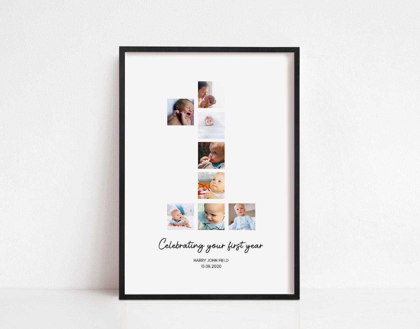 1st Birthday Print | First Birthday | Personalised Print