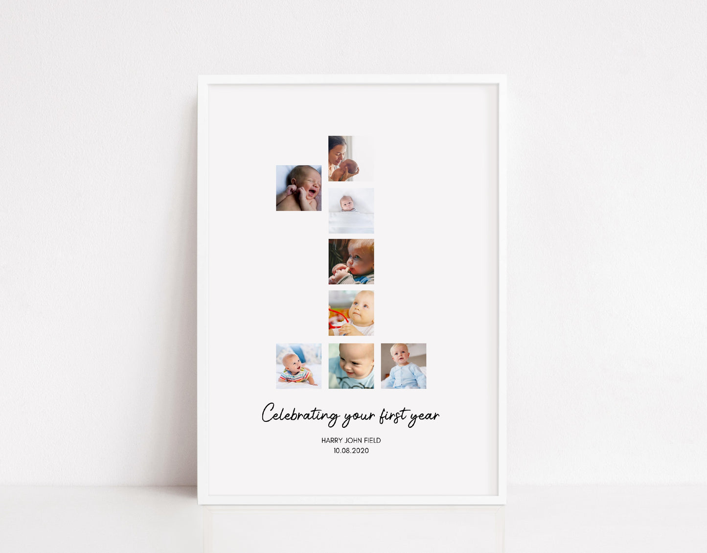 1st Birthday Print | First Birthday | Personalised Print