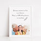 Memory Print | Because Someone We Love Is In Heaven There's A Little Bit Of Heaven In Our Home| Heaven Print | Personalised Memory Print