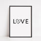 Quote Print | Love | Home Print | Couple Print