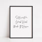 Quote Print I Stay Positive, Work Hard, Make It Happen | Positive Print | Inspirational Print