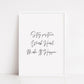 Quote Print I Stay Positive, Work Hard, Make It Happen | Positive Print | Inspirational Print
