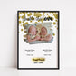 Newborn Print | Double The Love Twins | New Baby Gift | New Baby Print
