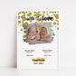 Newborn Print | Double The Love Twins | New Baby Gift | New Baby Print