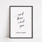 Couples Print | ... And Then I Met You Personalised Print | Love Print