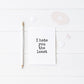 Valentines Card | I Hate You The Least | Funny Card | Cute Card