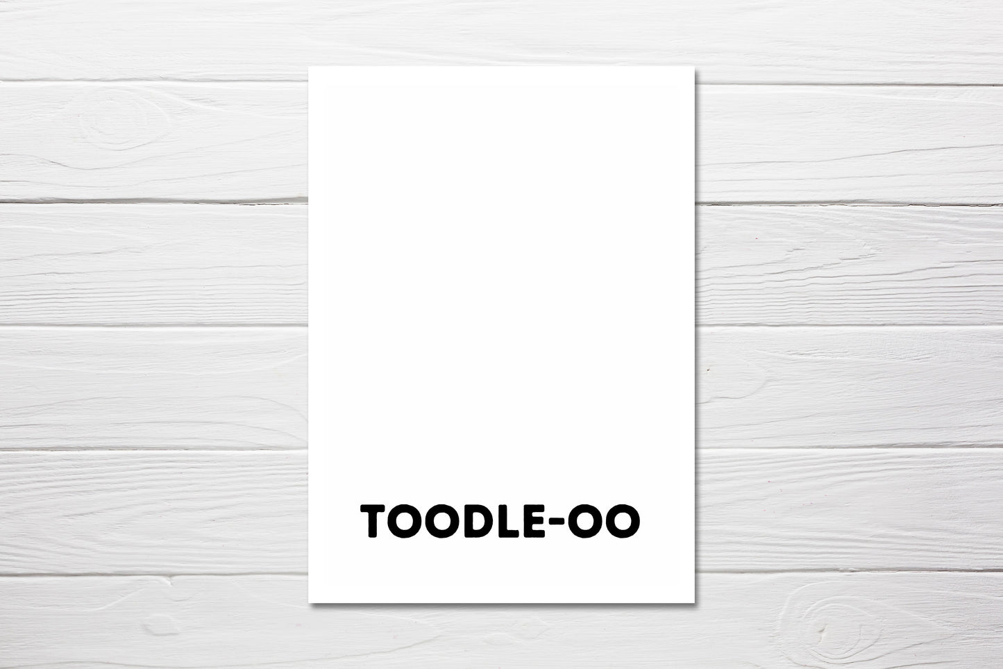 New Job Card | Toodle-oo | Funny Card