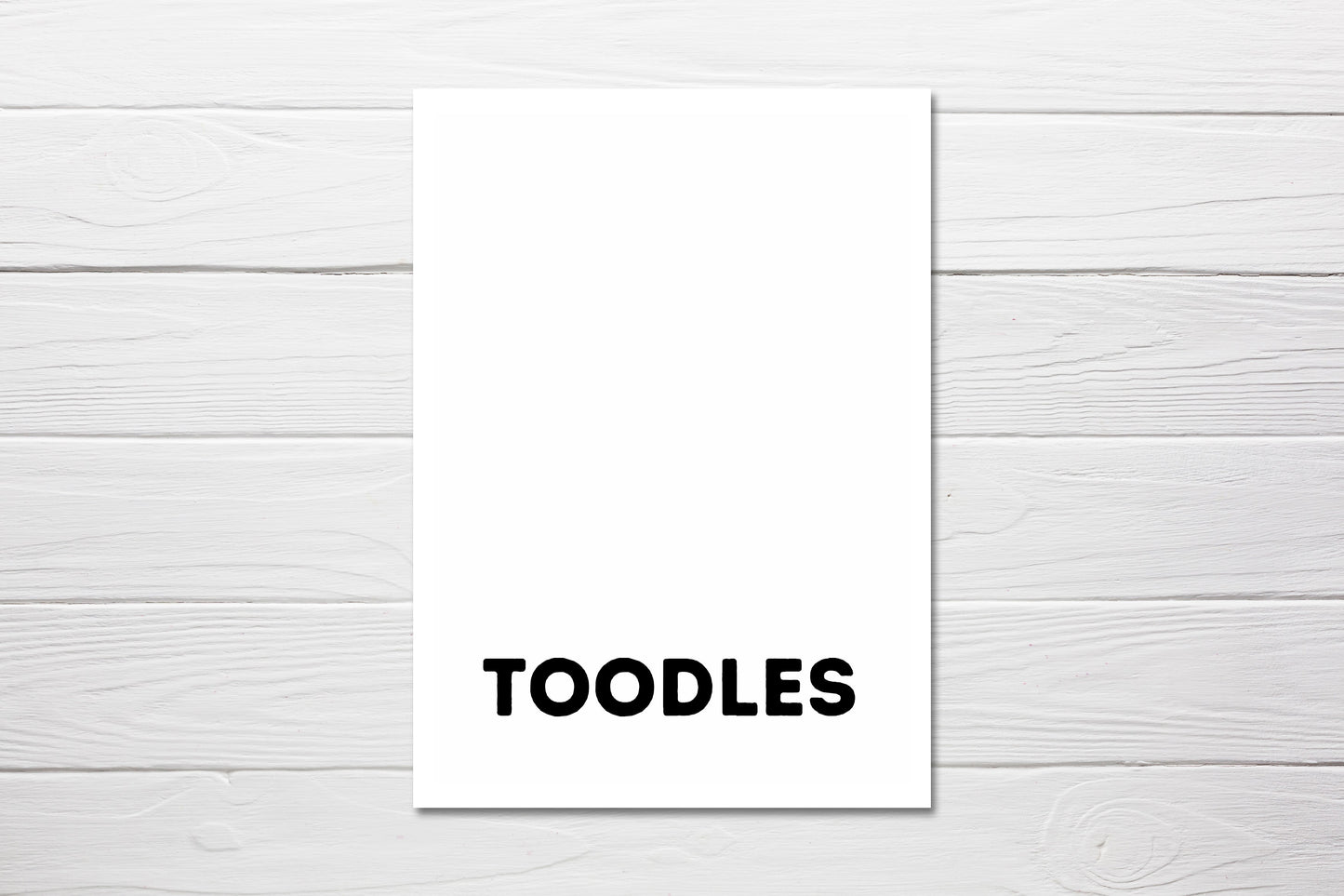 New Job Card | Toodles | Funny Card