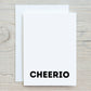 New Job Card | Cheerio | Funny Card