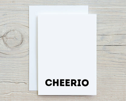 New Job Card | Cheerio | Funny Card