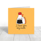Valentines Card | I Love You Soy Much | Cute Valentine's Card | Funny Valentine's Card