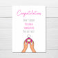 Baby Shower Card | Don't Worry, You Had A Tamagotchi, You Got This | Mummy To Be | New Baby Card | Funny Joke Card
