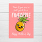 Mothers Day Card | Mum, If You Were A Fruit, You'd Be A Fineapple | Funny Card