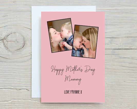 Mothers Day Card | Personalised Photo Card | Custom Photo Card
