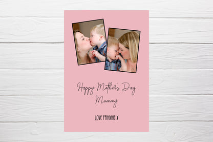 Mothers Day Card | Personalised Photo Card | Custom Photo Card