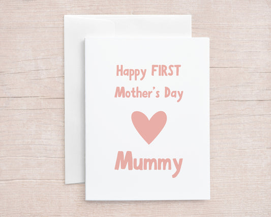 Mothers Day Card | First Mothers Day | Mummy Card