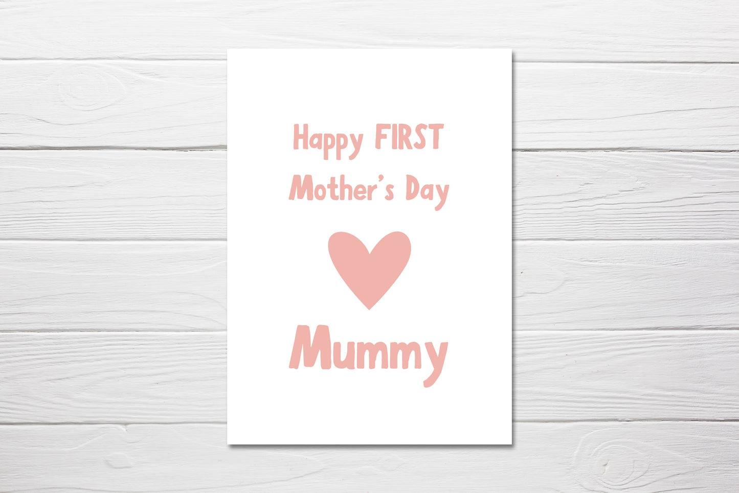 Mothers Day Card | First Mothers Day | Mummy Card